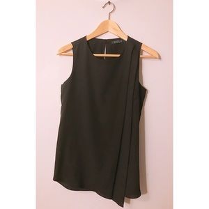 Lauren Ralph Lauren Black Sleeveless Blouse Small
